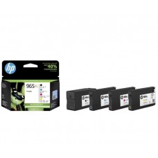 HP 965XL Value Pack  Genuine Ink Cartridge (BK/C/M/Y) 