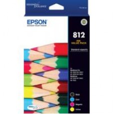 Genuine Epson 812  Value Pack Standard Yield (set of 4)