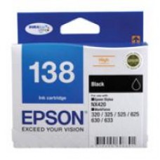 OEM Epson 138 High Capacity Ink Cartridge Black