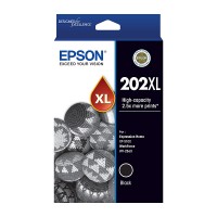 Genuine Epson 202XL Black High Yield Ink Cartridge