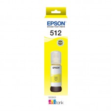 Genuine Epson T512 Yellow EcoTank Bottle