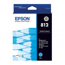 Genuine Epson 812 Cyan Ink Cartridge