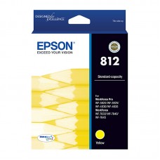 Genuine Epson 812 Yellow Ink Cartridge