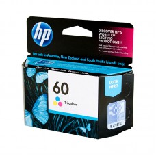 HP 60 Tri Colour  Genuine Inkjet Cartridge HP #60