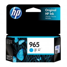 HP 965 Cyan Genuine Ink Cartridge 