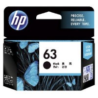 Genuine HP 63 Black  Ink Cartridge