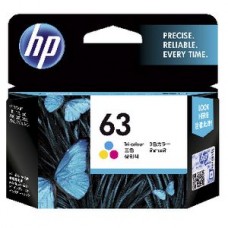 Genuine HP 63 Tri-Colour  Ink Cartridge