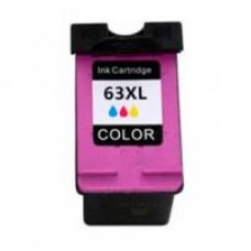 HP 63XL Colour Remanufactured Inkjet Cartridge (New Chip)