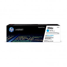 Genuine HP #206X Cyan Toner W2111X - 2,450 pages