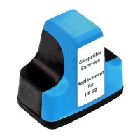 HP 02 #02 Cyan High Capacity Remanufactured Inkjet Cartridge C8771WA 