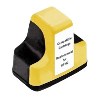 HP 02 #02 Yellow High Capacity Remanufactured Inkjet Cartridge C8773WA 