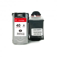 PG-40 Remanufactured Black Inkjet Cartridge with new chip