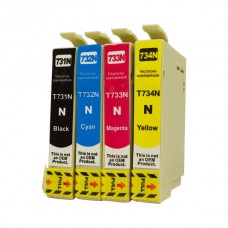 73N Compatible Inkjet Cartridge Set 4 Ink Cartridges [Boxed Set]