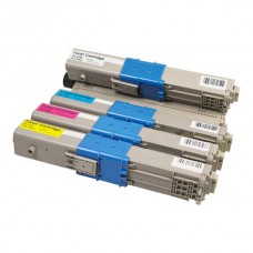 Compatible OKI C510 C530 MC561 Toner Cartridge Set of 4 