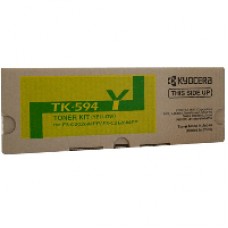 Genuine Kyocera TK-594Y Yellow Toner Cartridge FS-C2026MFP FS-C2526MFP