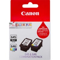 Genuine Canon PG-645 & CL-646 Combination Pack